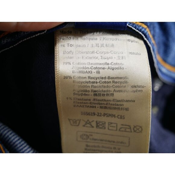 NWOT Scotch & Soda Ralston Premium Selvedge Regular Slim Fit Jeans - Picture 11 of 11